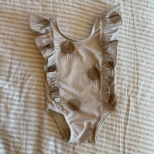 Kate Quinn Side Ruffle One Piece Swimsuit